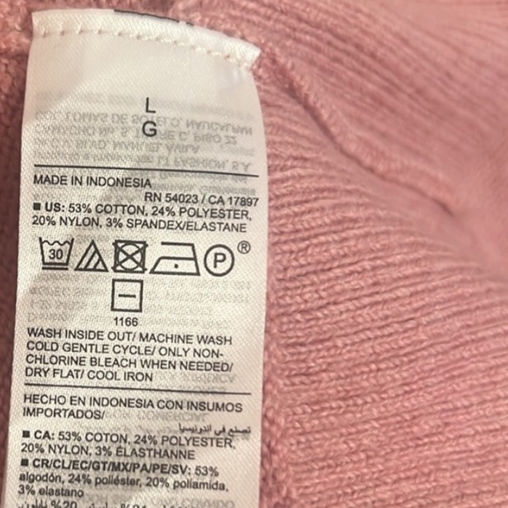 SoSoft Collared Sweater Anise Pink - Picture 8 of 9